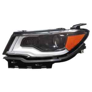 2017-2021 Jeep Compass Head Lamp Driver Side Hid Without , CH2502312C