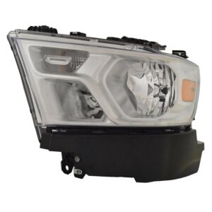 2019-2024 Dodge Ram 1500 Head Lamp Driver Side Halogen With , CH2502329U