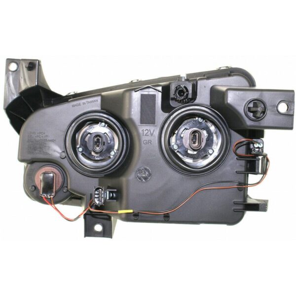 Head Lamp Passenger Side Dodge Charger 2006-2007 Small Amber Lens Over Turn Signal From 11/08/2006 High Quality , CH2503163 - Image 2