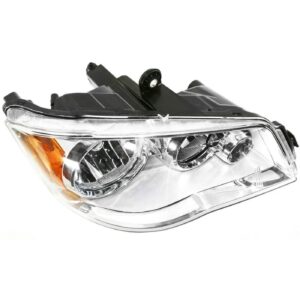 Head Lamp Passenger Side Chrysler Town Country 2008-2016 Halogen , CH2503192V