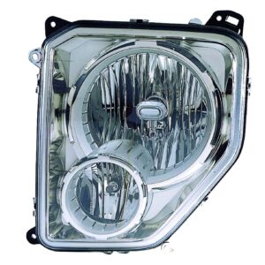 Head Lamp Passenger Side Jeep Liberty 2008-2009 With Fog Lamp High Quality , CH2503196