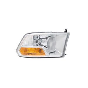 Head Lamp Passenger Side Dodge Ram 1500 2009-2010 Without Quad Capa , Ch2503217C - Hunt Parts
