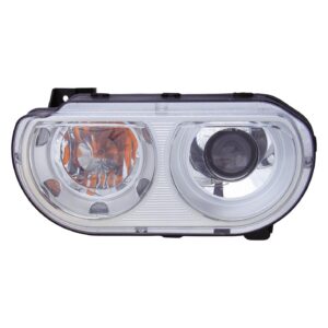 Head Lamp Passenger Side Dodge Challenger 2008-2014 Xenon Without Bulb High Quality , CH2503219