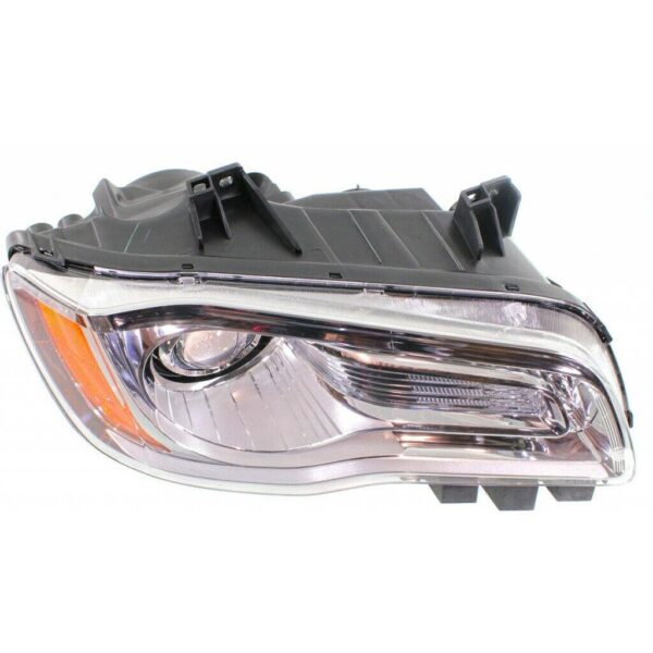 Head Lamp Passenger Side Chrysler 300 2011-2014 Halogen Chrome Bezel High Quality , CH2503231 - Image 5