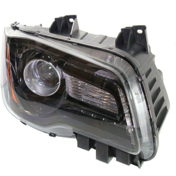 Head Lamp Passenger Side Chrysler 300 2012-2014 Halogen Black Bezel High Quality , CH2503235 - Image 2