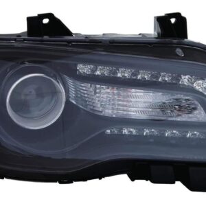Head Lamp Passenger Side Chrysler 300 2012-2014 Halogen Black Bezel High Quality , CH2503235