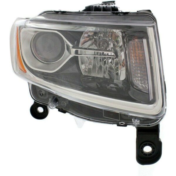 Head Lamp Passenger Side Jeep Grand Cherokee 2014-2016 Halogen High Quality , CH2503247 - Image 2