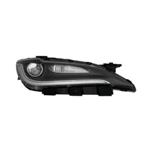 Head Lamp Passenger Side Chrysler 200 Sedan 2015-2016 Hid With Led Drl Black Trim High Quality , CH2503263
