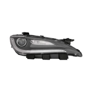 Head Lamp Passenger Side Chrysler 200 Sedan 2015-2016 Hid With Led Drl Chrome Trim Capa , Ch2503264C - Hunt Parts