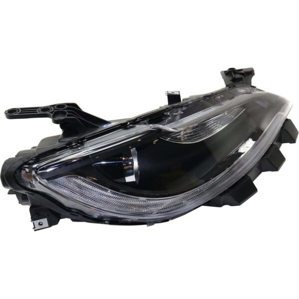 Head Lamp Passenger Side Chrysler 200 Sedan 2016-2017 Black Trim High Quality , CH2503292 - Image 3