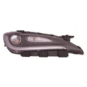 Head Lamp Passenger Side Chrysler 200 Sedan 2016-2017 Black Trim High Quality , CH2503292