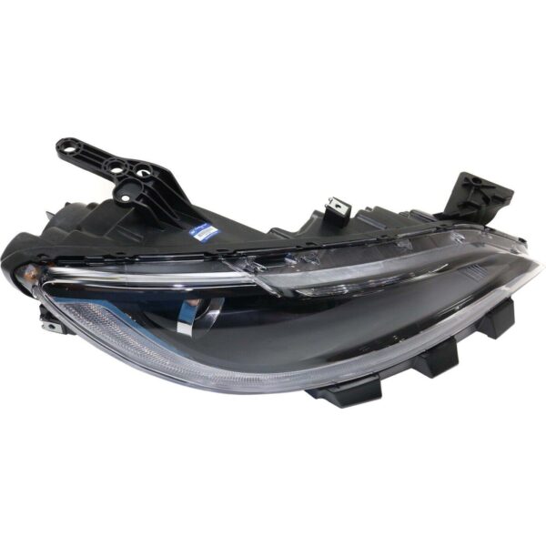 Head Lamp Passenger Side Chrysler 200 Sedan 2016-2017 Black Trim High Quality , CH2503292 - Image 5