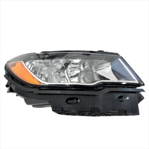 Head Lamp Passenger Side Jeep Compass 2017-2021 Halogen Without Logo Capa , Ch2503295C - Hunt Parts