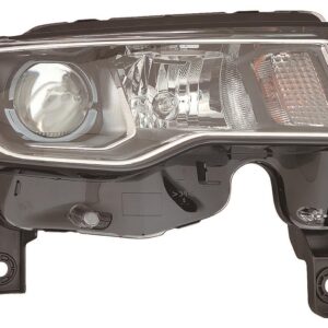 Head Lamp Passenger Side Jeep Grand Cherokee 2017-2021 Halogen Std Type With Chrome Bezel High Quality , CH2503297
