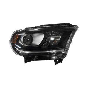 Head Lamp Passenger Side Dodge Durango 2016-2021 Without Led Lamp Chrome Trim High Quality , CH2503303