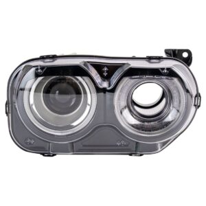 Head Lamp Passenger Side Dodge Challenger 2015-2022 Hid With Air Intake High Quality , Ch2503324 - Hunt Parts