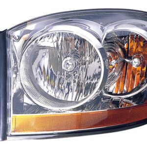 Head Lamp Driver Side Dodge Ram 1500 2006 Without Black Bezel High Quality , CH2518114