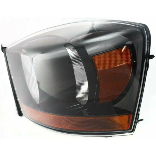 Head Lamp Driver Side Dodge Ram 1500 2006 With Black Beezel High Quality , CH2518115 - Image 2
