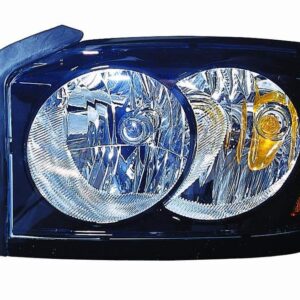 Head Lamp Driver Side Dodge Dakota 2006-2007 Black Bezel High Quality , CH2518116