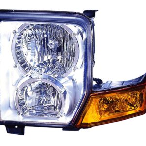 Head Lamp Driver Side Jeep Commander 2006-2010 Halogen High Quality , CH2518117