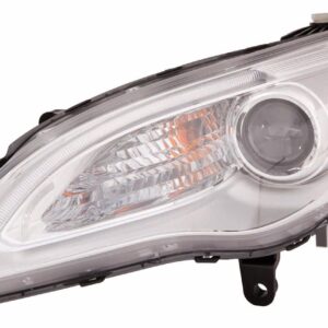 Head Lamp Driver Side Chrysler 200 Sedan 2011-2014 Halogen Chrome Bezel Exclude S Model High Quality , CH2518140