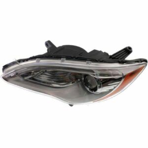 Head Lamp Driver Side Chrysler 200 Sedan 2011-2014 Halogen Chrome Bezel Exclude S Model , CH2518140V