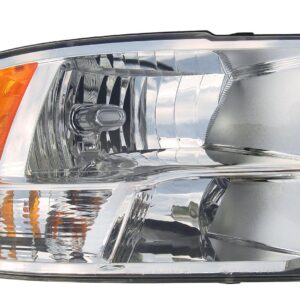 Head Lamp Passenger Side Dodge Ram 1500 2009-2010 With Quad High Quality , CH2519135