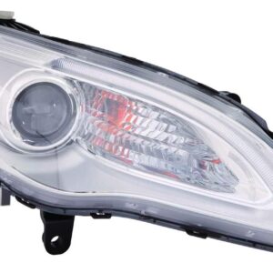 Head Lamp Passenger Side Chrysler 200 Sedan 2011-2014 Halogen Chrome Bezel Exclude S Model High Quality , CH2519140
