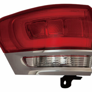 Tail Lamp Driver Side Jeep Grand Cherokee 2014-2021 Chrome Trim Exclude Srt-8 Capa , Ch2804106C - Hunt Parts