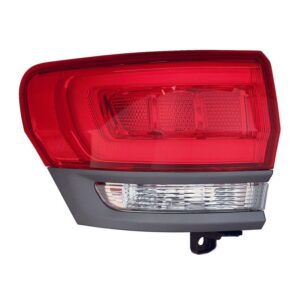 Tail Lamp Driver Side Jeep Grand Cherokee 2014-2021 With Gray Trim/ Exclude Srt-8 High Quality , CH2804110
