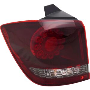 Tail Lamp Driver Side Dodge Journey 2015-2020 Led With Black Trim High Quality , CH2804114