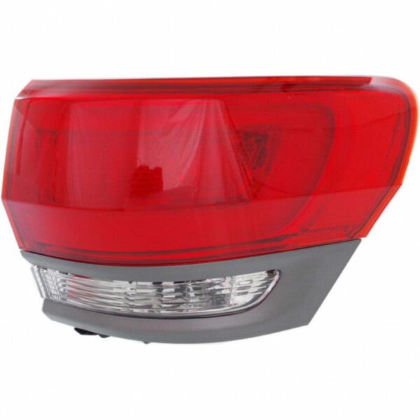 Tail Lamp Passenger Side Jeep Grand Cherokee 2014-2021 With Gray Trim/ Exclude Srt-8 High Quality , CH2805110 - Image 2