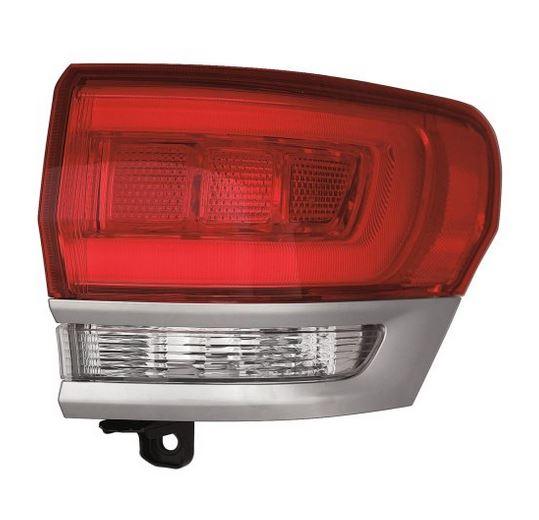 Tail Lamp Passenger Side Jeep Grand Cherokee 2014-2021 Platinum Insert Laredo/Limited/Overland/Summit High Quality , CH2805111