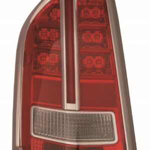 Tail Lamp Driver Side Chrysler 300 2012-2014 With Chrome Center Trim Exclude John Varvatos Front Om 03/19/2012 Capa , Ch2818135C - Hunt Parts