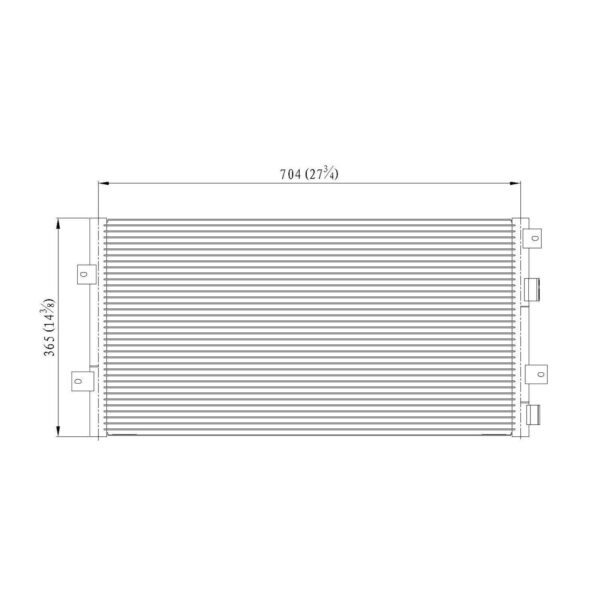 Condenser Chrysler Concorde 1998-2004 3000 , CH3030102 - Image 3