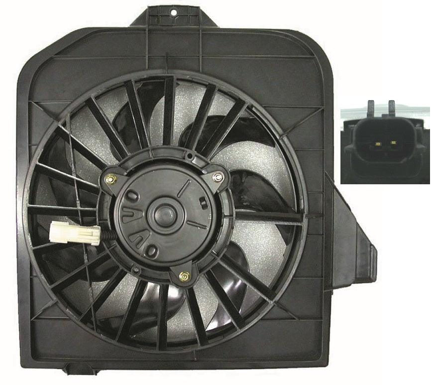 Radiator Fan Assembly Chrysler Voyager 2001-2004 Passenger Side , CH3113102
