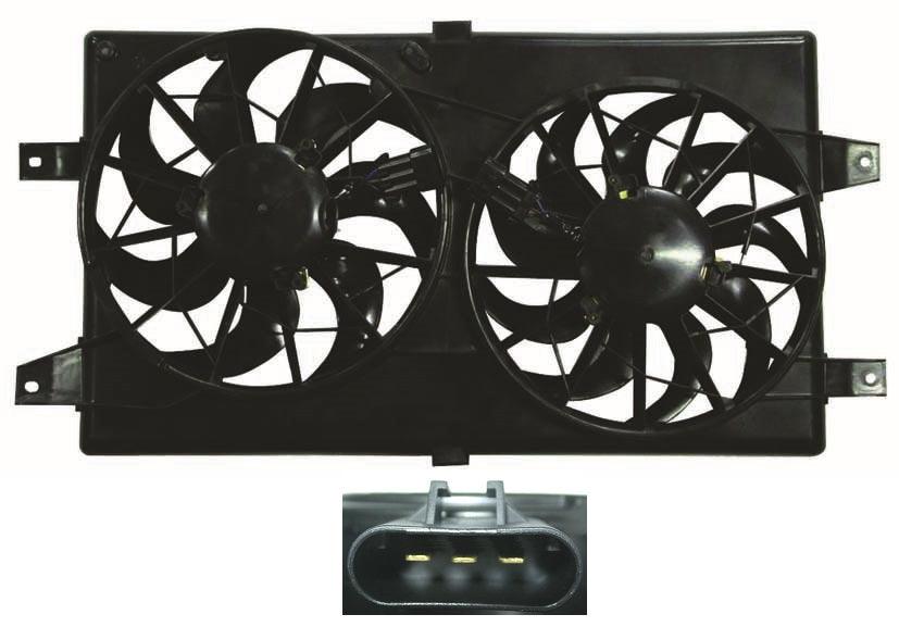 Cooling Fan Assembly Dodge Stratus Sedan 2001-2006 , CH3115122
