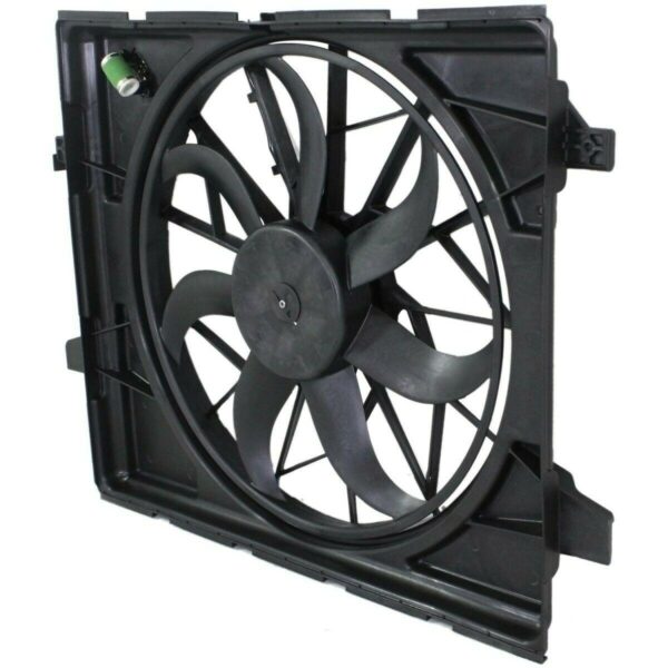 Radiator Fan Assembly Jeep Grand Cherokee 2011-2019 (3.6/5.7/6.4L) Without Heavy Duty Economy Quality , CH3115170U - Image 2