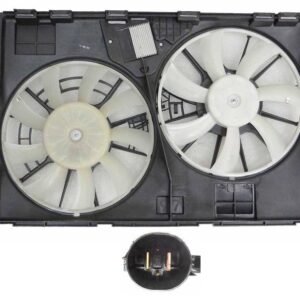 Cooling Fan Assembly Jeep Cherokee 2014-2018 2.4L Dual Fan Assembly , CH3115177