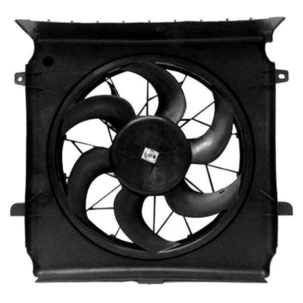 Radiator Fan Assembly Jeep Liberty 2006-2007 Without Heavy Duty Cooling , CH3117104 - Image 2