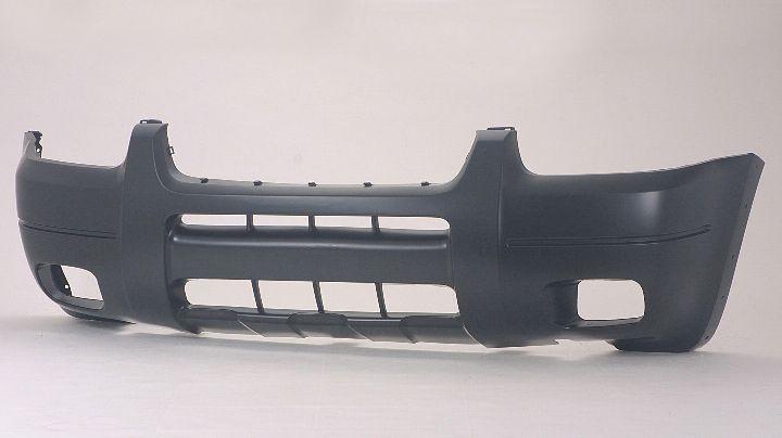 Bumper Front Ford Escape 2002-2004 Primed With App Pkg With Moulding With Fog Lamp , FO1000545