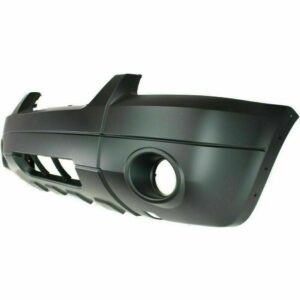 Bumper Front Ford Escape Hybrid 2005-2007 Primed With Fog Lamp Hole With Flare Without Skid Plate Ltd/Xlt Model With App Pkg , FO1000569