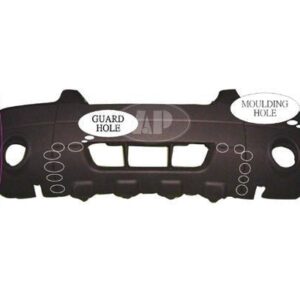 Bumper Front Ford Escape 2005-2007 Matte-Black With Fog/Flare/Skid Plate Xlt Sport Models , FO1000570