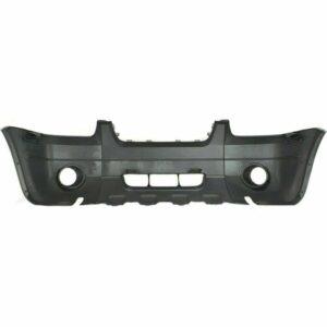 Bumper Front Ford Escape 2005-2007 Textured Xlt With Fog Lamp Hole Without Flare/Skid Plate Xlt Capa , FO1000571C