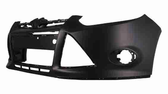 Bumper Front Ford Focus 2012-2014 Primed Without Park/Camera Hole Exclude St/Electric Capa , FO1000664C