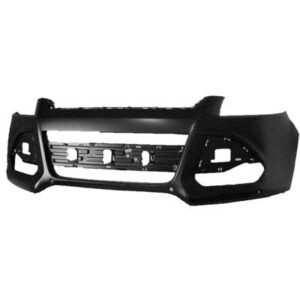 Bumper Front Ford Escape 2013-2016 Primed With Sensor Hole With Side Camera Sel/Titanium Models Economy Quality , FO1000674U