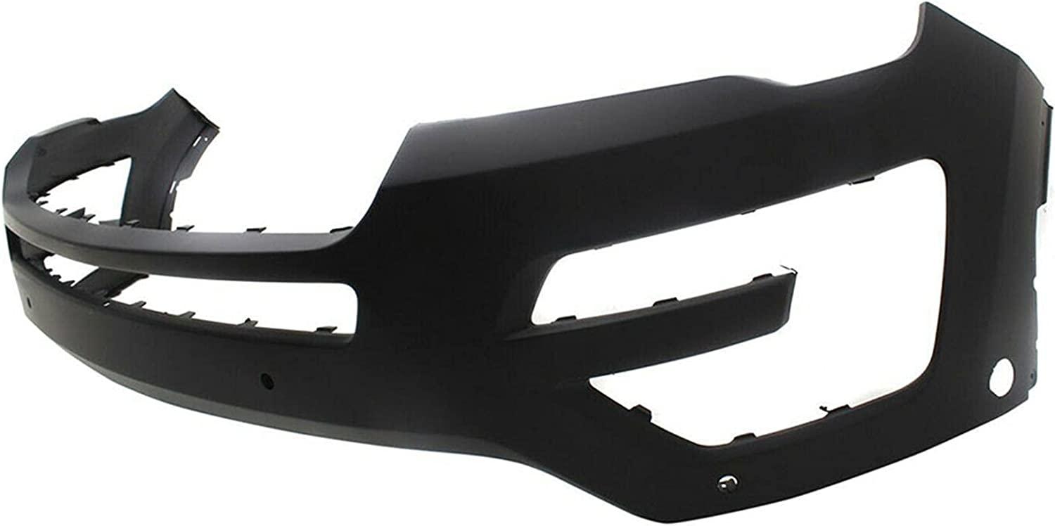 Bumper Front Ford Explorer Limited 2016-2017 Primed Without Towith Camera With 6 Sensors , FO1000727