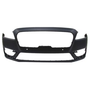 Bumper Front Lincoln Continental 2017-2020 Primed With 4 Park Assist Without 2 Auto-Par Sensor/Tow , FO1000743