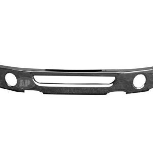 Bumper Face Bar Front Ford F150 2006-2008 Chrome With Round Fog , FO1002399