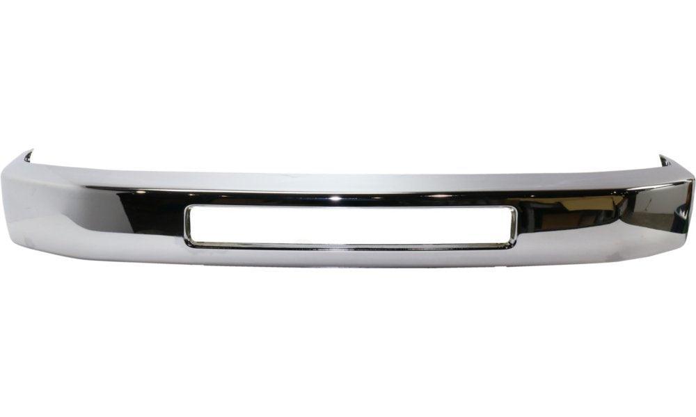 Bumper Face Bar Front Ford Van E450 2015-2019 Chrome , FO1002410